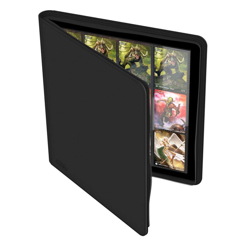 Ultimate Guard Zipfolio 480 24-Pocket Xenoskin - Black