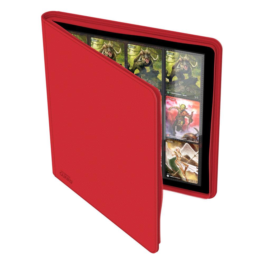 Ultimate Guard Zipfolio 480 24-Pocket Xenoskin - Red