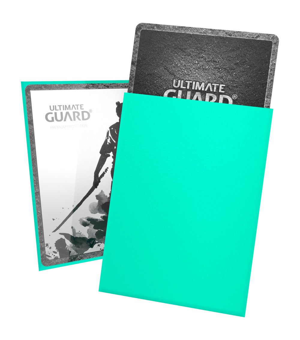 Ultimate Guard Katana Sleeves Standard Size (100) - Turquoise