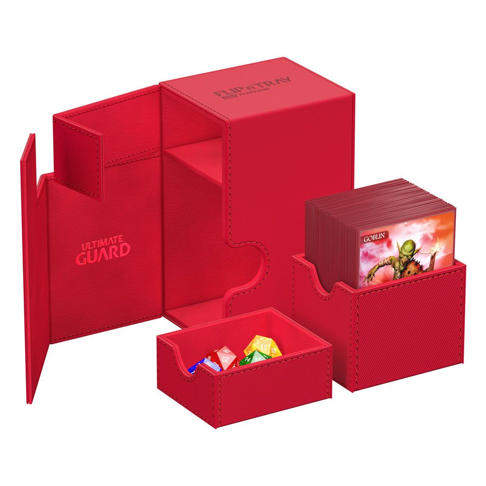 Ultimate Guard Flip'n'Tray 80+ Xenoskin - Red