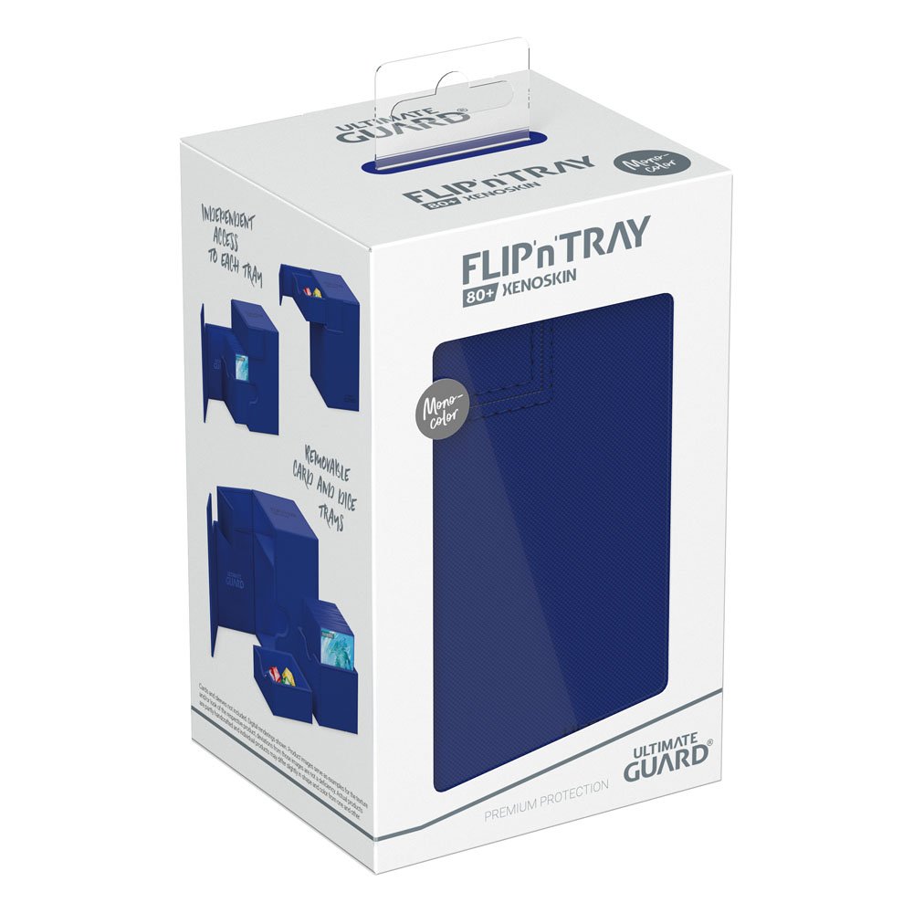 Ultimate Guard Flip'n'Tray 80+ Xenoskin - Blue