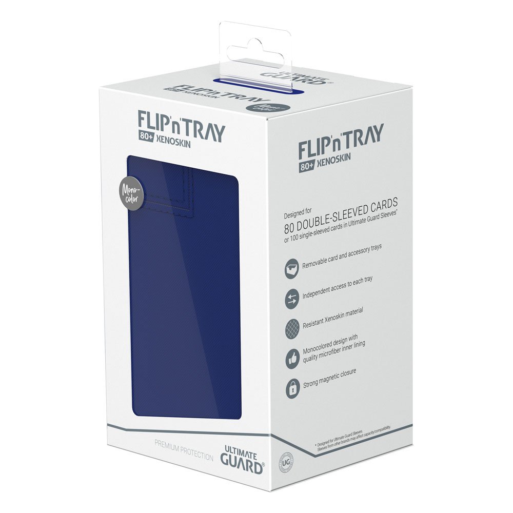 Ultimate Guard Flip'n'Tray 80+ Xenoskin - Blue