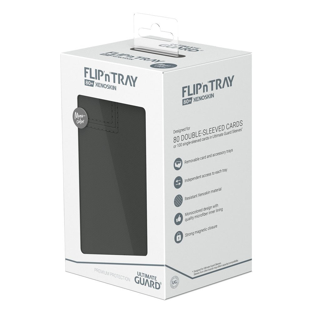 Ultimate Guard Flip'n'Tray 80+ Xenoskin - Grey