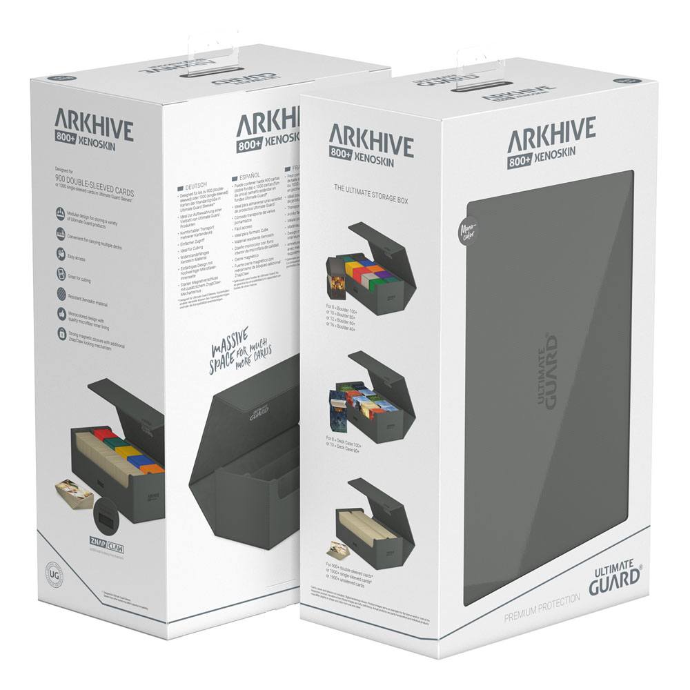 Ultimate Guard Arkhive 800+ Xenoskin - Grey