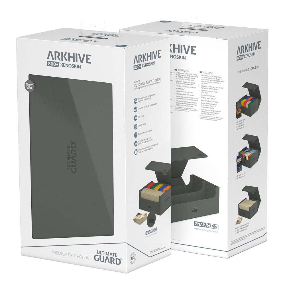 Ultimate Guard Arkhive 800+ Xenoskin - Grey