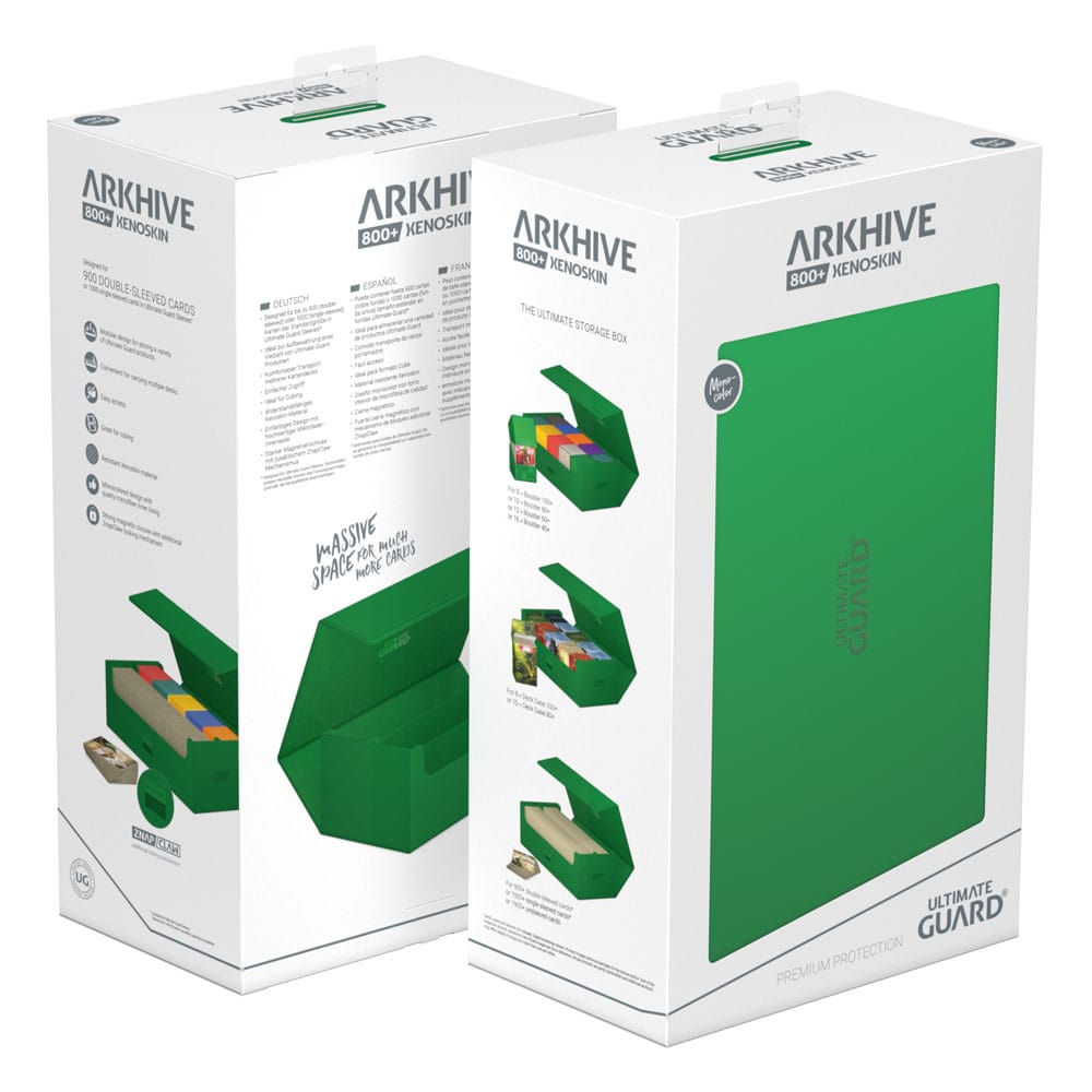 Ultimate Guard Arkhive 800+ Xenoskin - Green