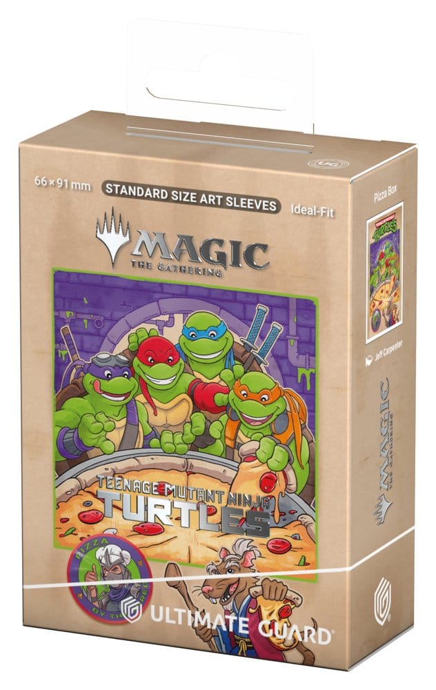 Ultimate Guard Art Sleeves Magic: The Gathering | Teenage Mutant Ninja Turtles - Pizza Box