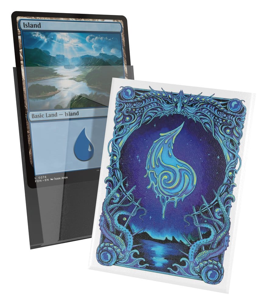 Ultimate Guard Art Sleeves Magic: The Gathering "Mana Token" - Island