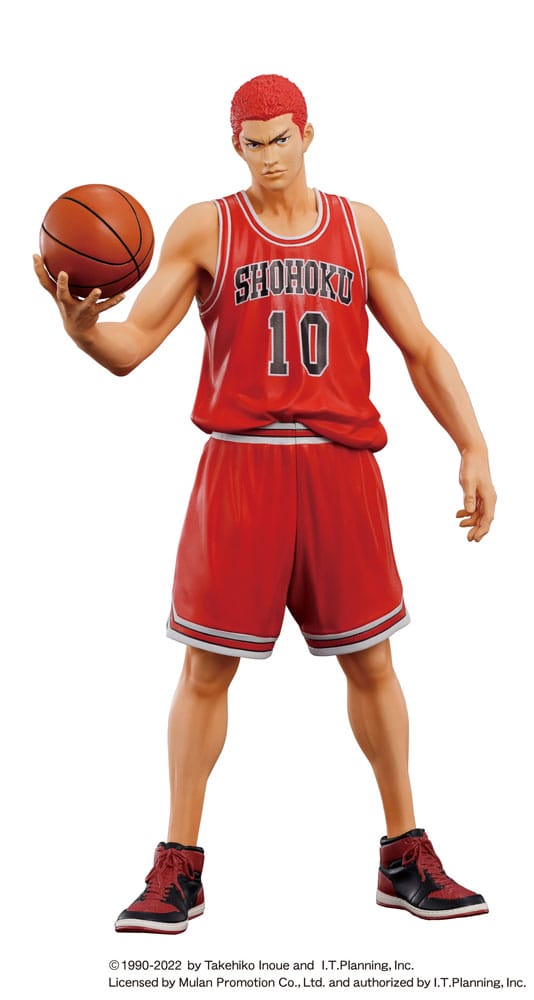 Slam Dunk Scale PVC Statues 5-Pack Shohoku Starting Member Set 15 - 17 cm