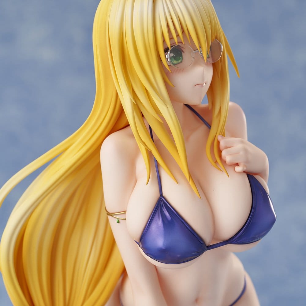 To LOVE-Ru Darkness Swimsuit Series PVC Figure 1/4 Tearju Lunatique Reissue 36 cm