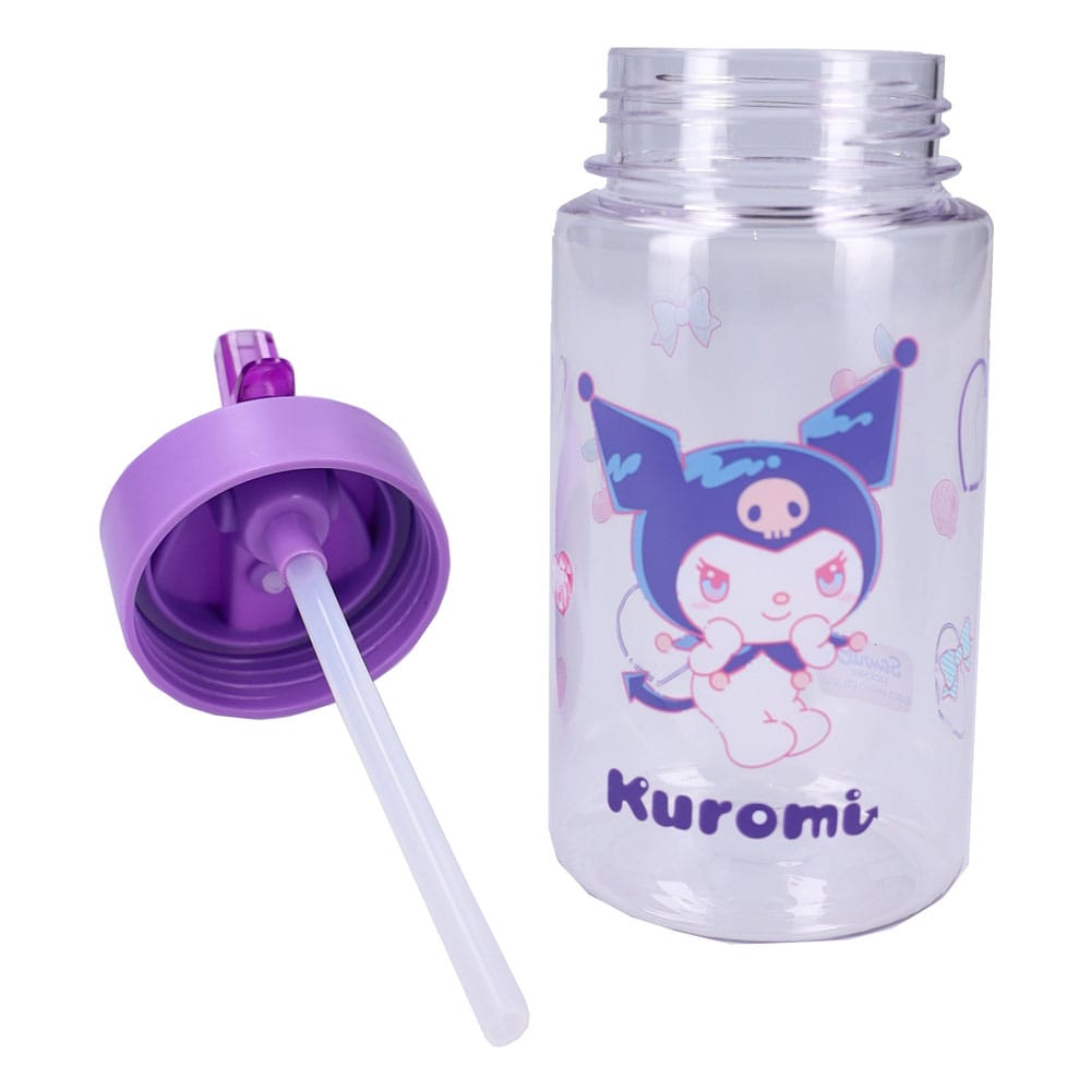 Sanrio Water Bottle Kuromi Drink Up