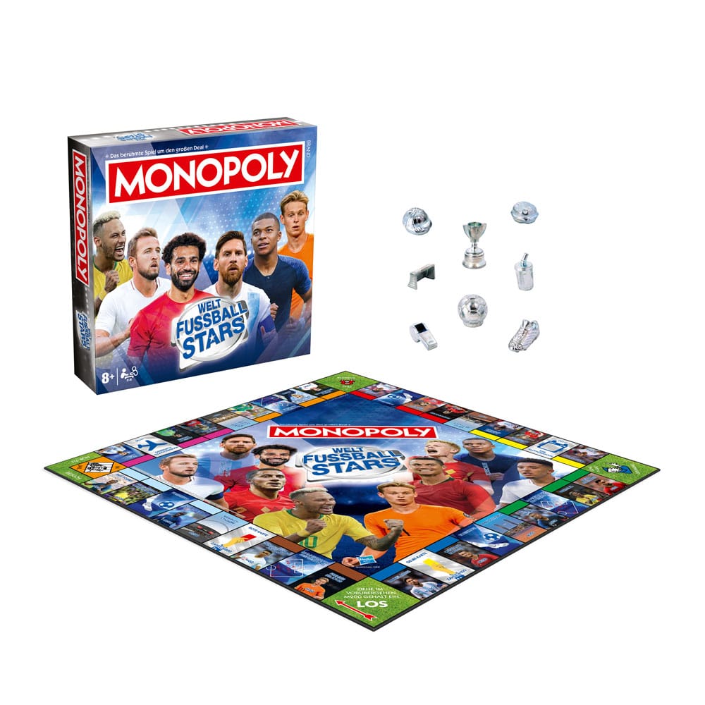 Monopoly Board Game Weltfussballstars *German Version*