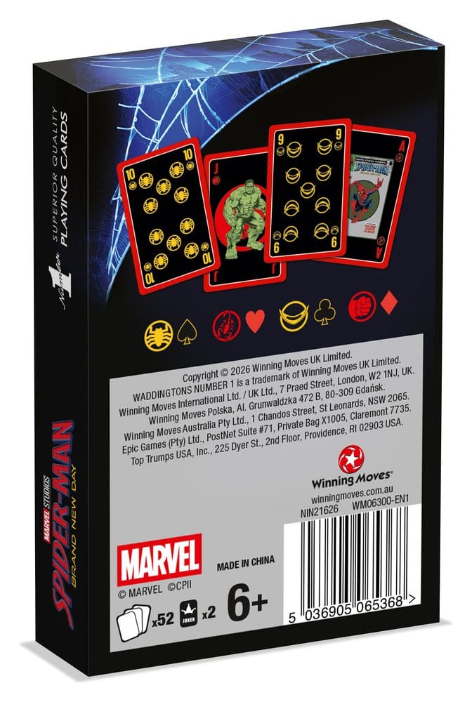 Spider-Man No.1 Playing Cards *GERMAN*