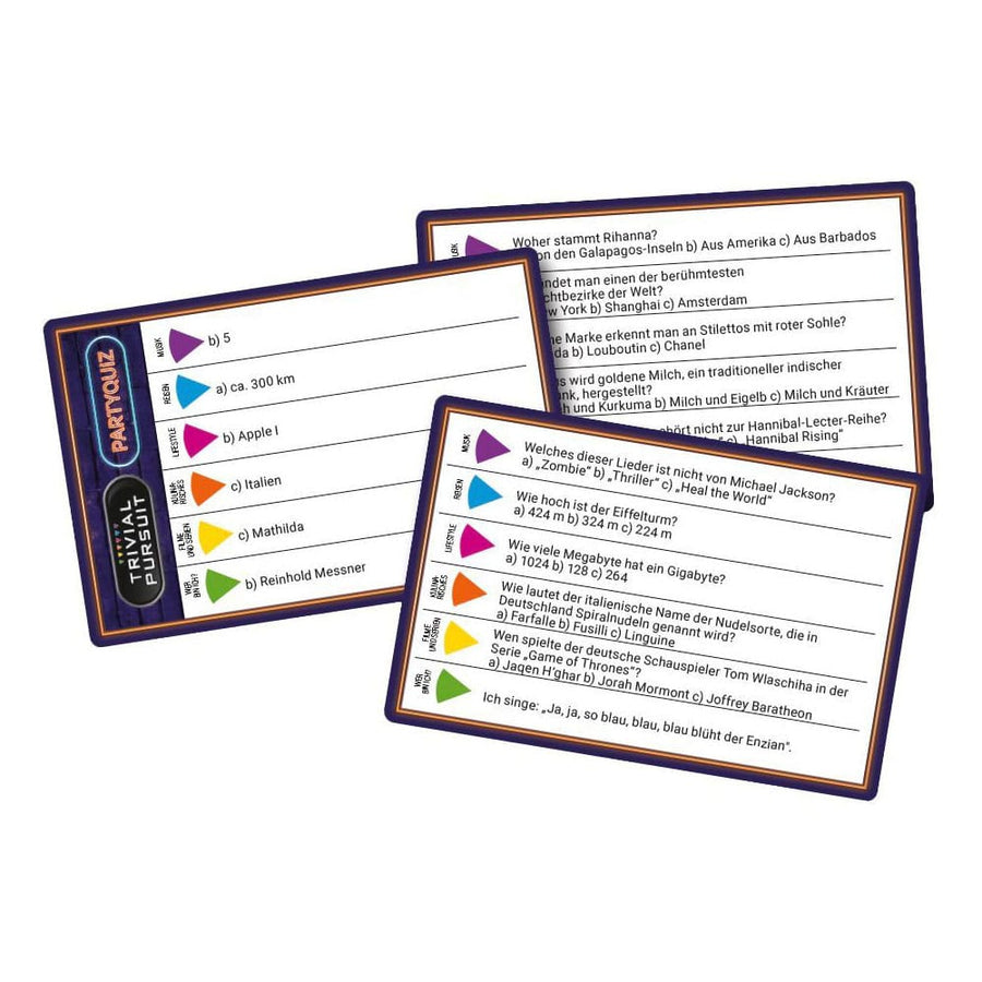 Party Quiz Card Game Trivial Pursuit Vol. 1 *German Version*