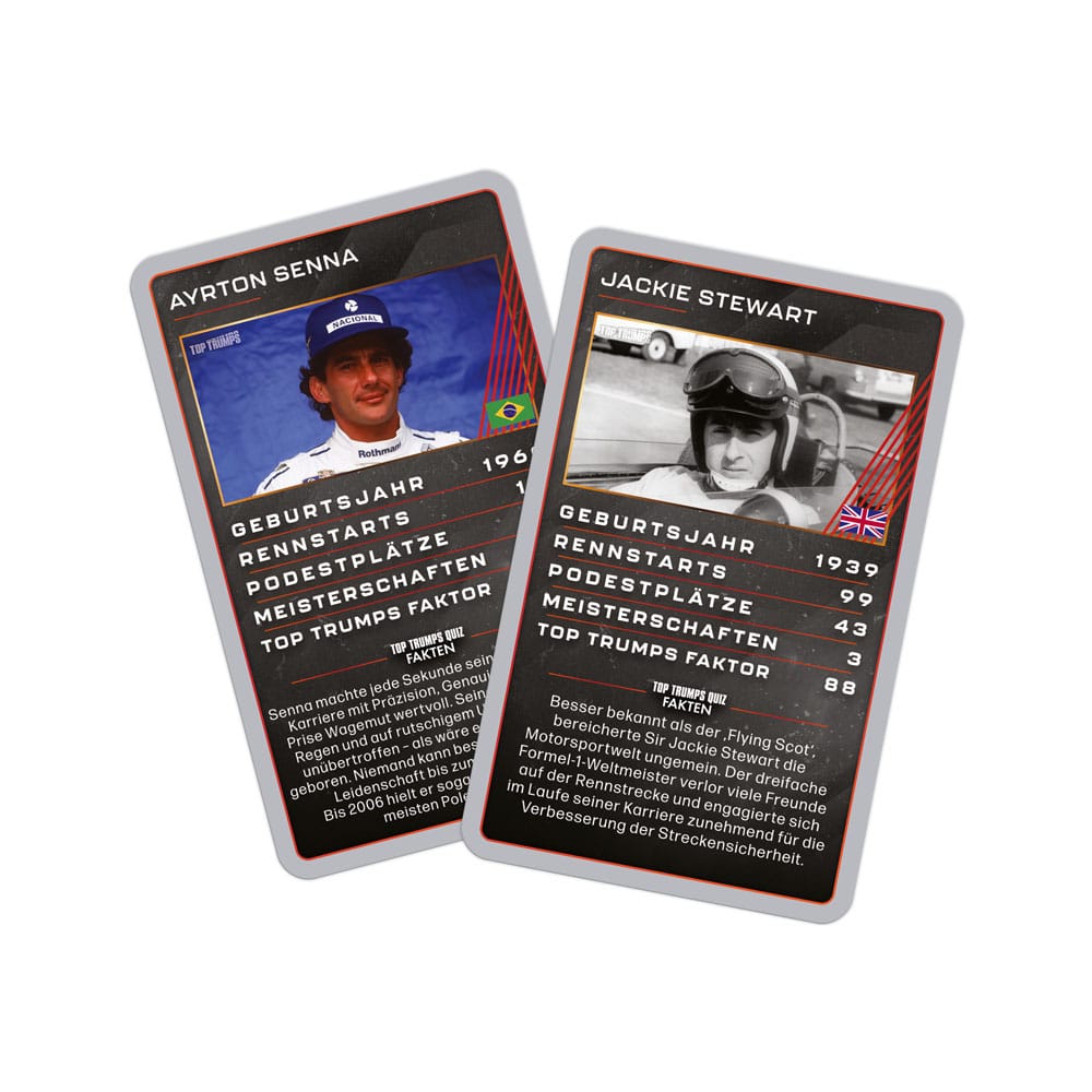 Grand Prix Helden Card Game Top Trumps Collectables *German Version*