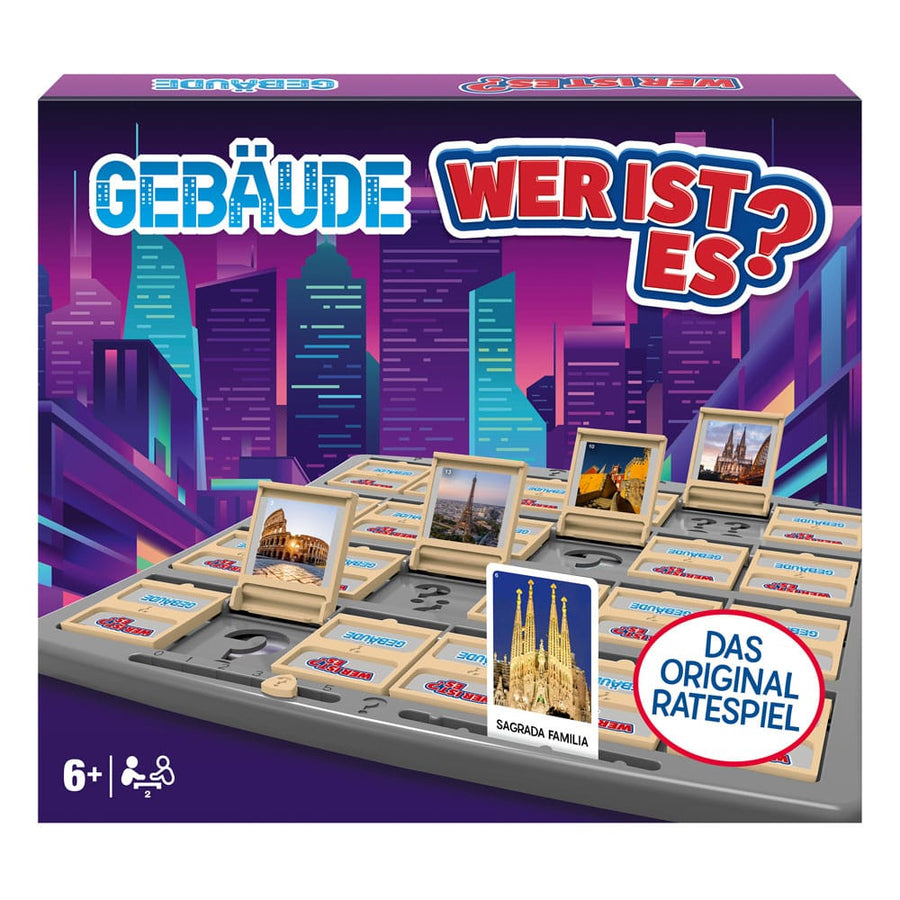 Board Game Guess Who Berühmte Gebäude *German Version*