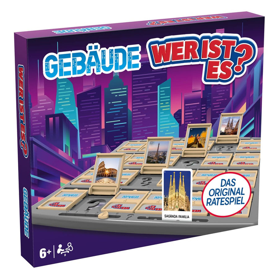 Board Game Guess Who Berühmte Gebäude *German Version*