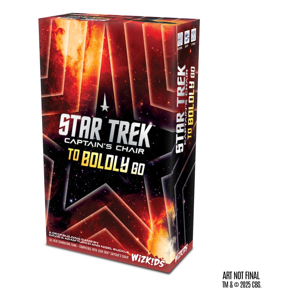 Star Trek: Captain's Chair Card Game To Boldly Go *English Version*