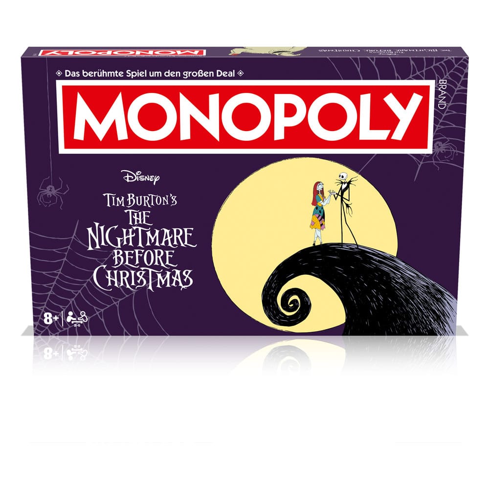 Monopoly Board Game Nightmare Before Christmas *German Version*