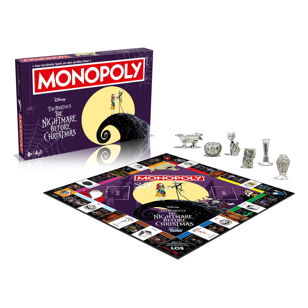 Monopoly Board Game Nightmare Before Christmas *German Version*