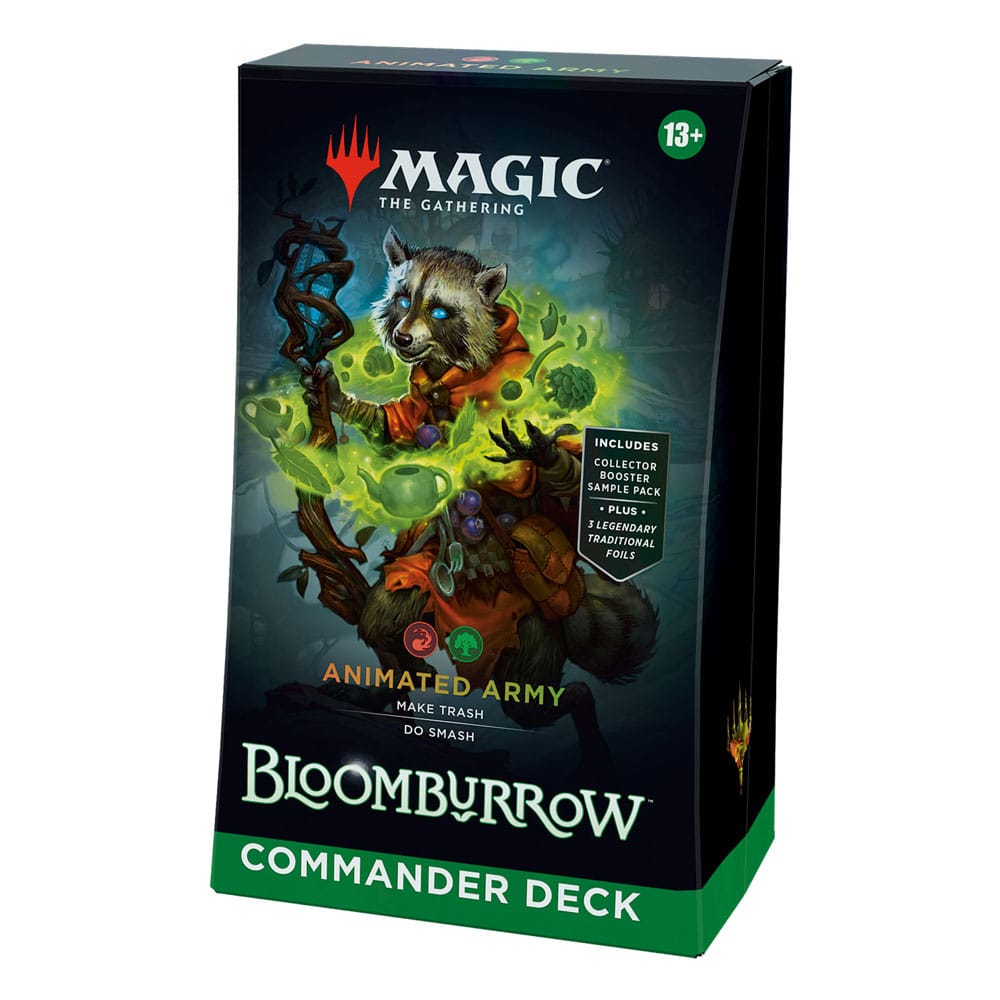 Magic the Gathering Bloomburrow Commander Decks Display (4) english