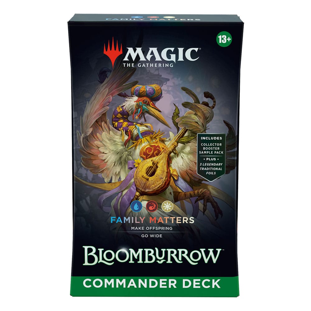 Magic the Gathering Bloomburrow Commander Decks Display (4) english