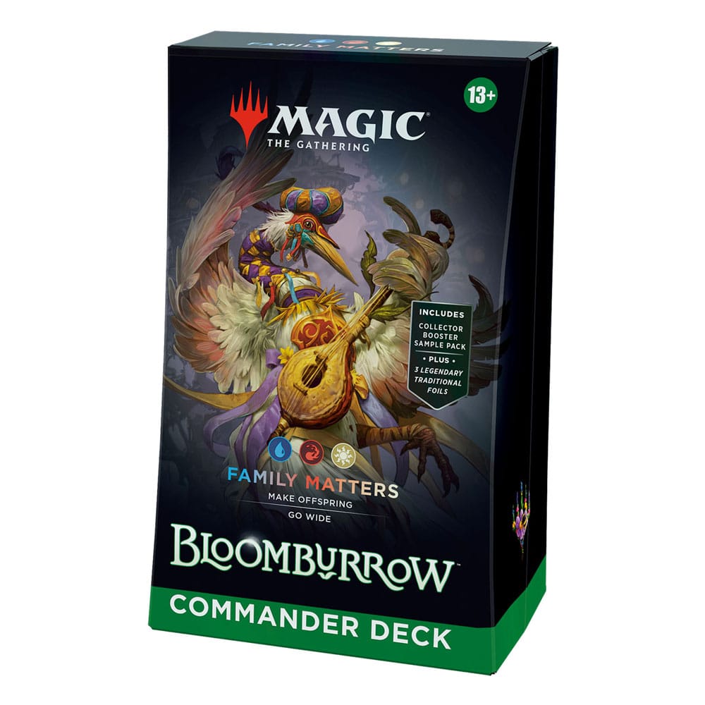 Magic the Gathering Bloomburrow Commander Decks Display (4) english