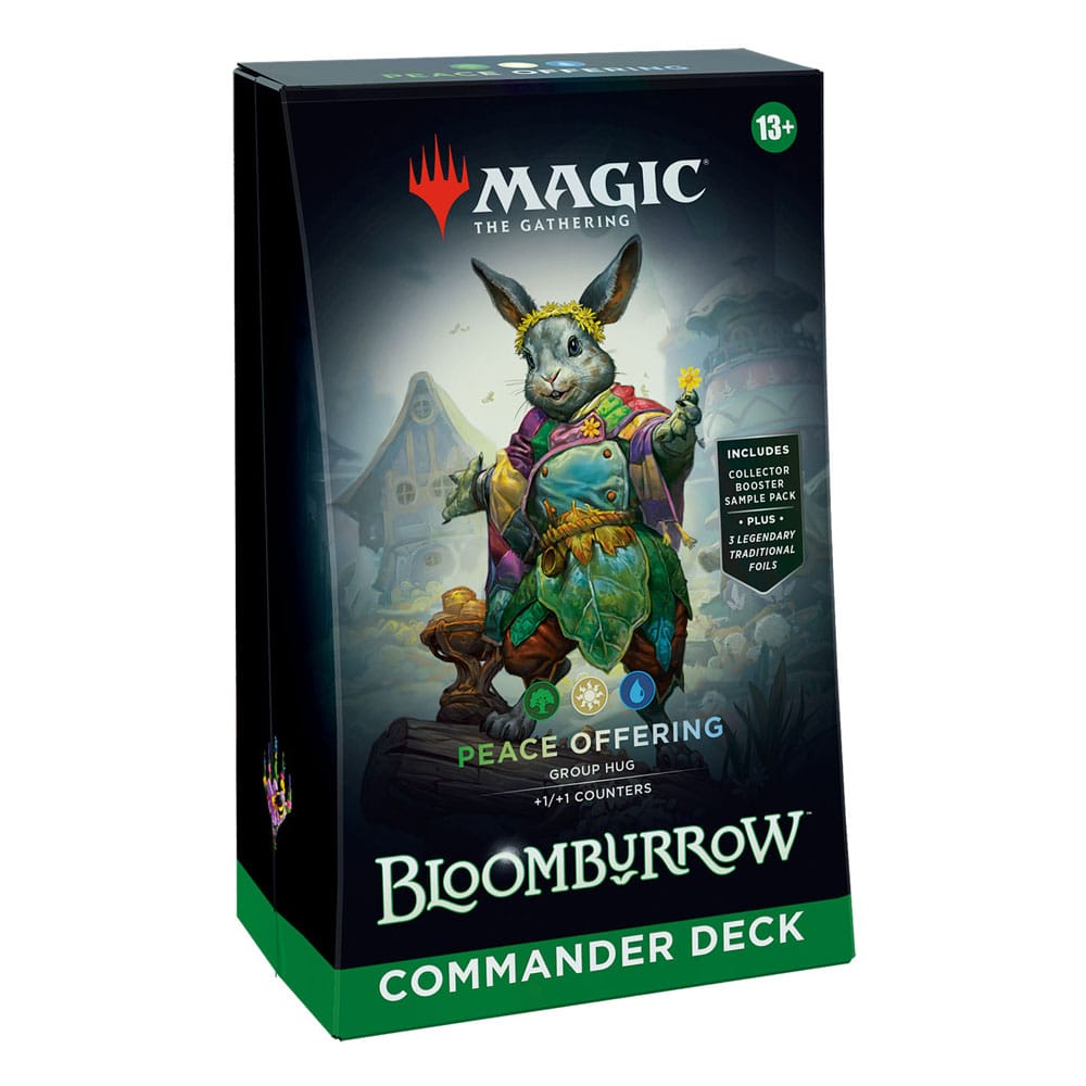 Magic the Gathering Bloomburrow Commander Decks Display (4) english