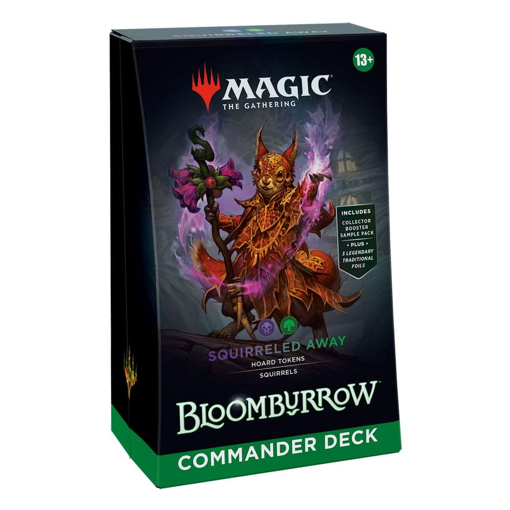 Magic the Gathering Bloomburrow Commander Decks Display (4) english