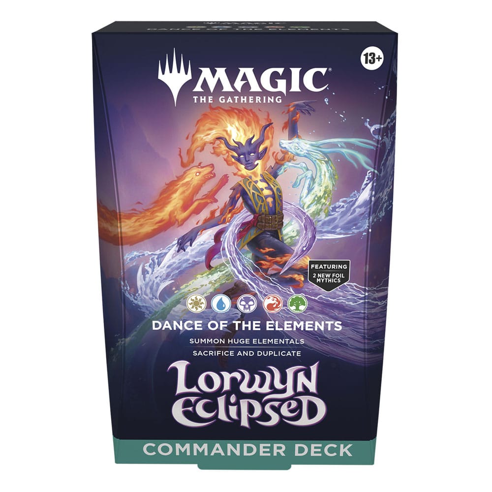 Magic the Gathering Lorwyn Eclipsed Commander Decks Display (4) english
