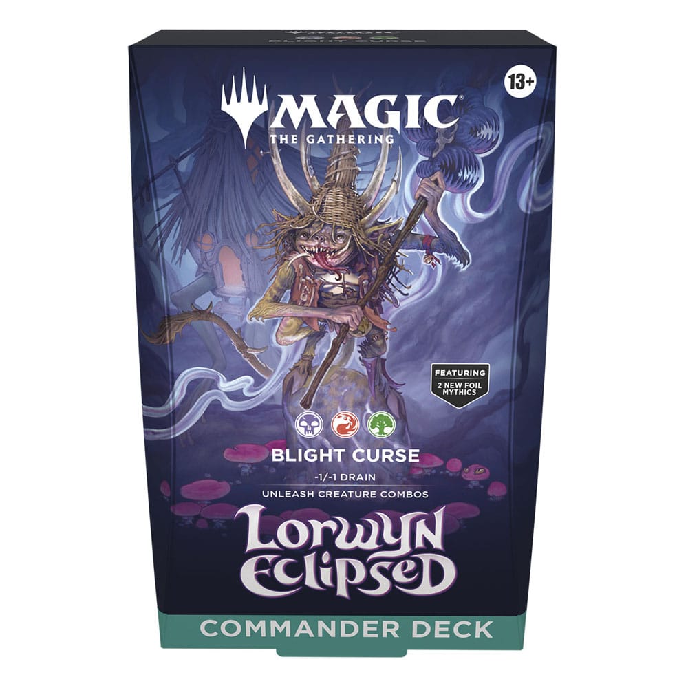 Magic the Gathering Lorwyn Eclipsed Commander Decks Display (4) english