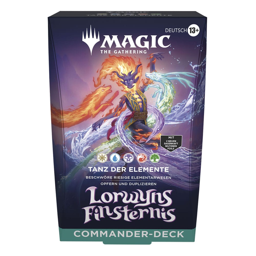 Magic the Gathering Lorwyns Finsternis Commander Decks Display (4) german