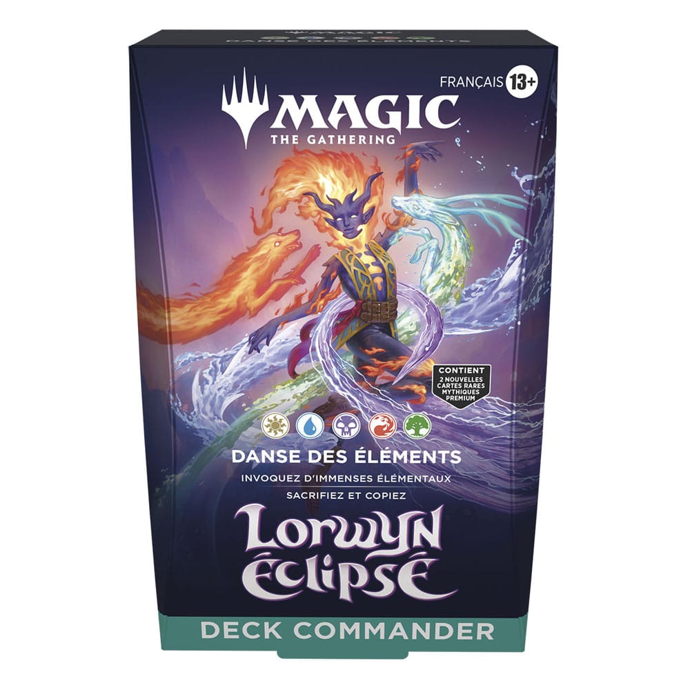 Magic the Gathering Lorwyn éclipsé Commander Decks Display (4) french