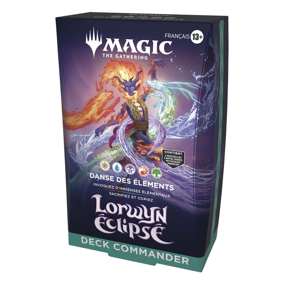 Magic the Gathering Lorwyn éclipsé Commander Decks Display (4) french