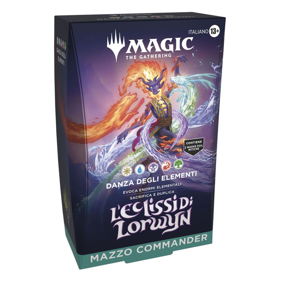 Magic the Gathering L'Eclissi di Lorwyn Commander Decks Display (4) italian