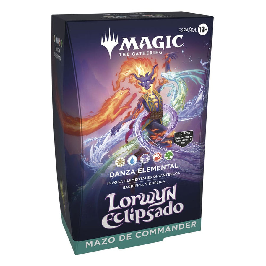 Magic the Gathering Lorwyn eclipsado Commander Decks Display (4) spanish
