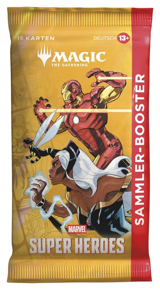 Magic the Gathering Marvel Super Heroes Collector Booster Display (12) german