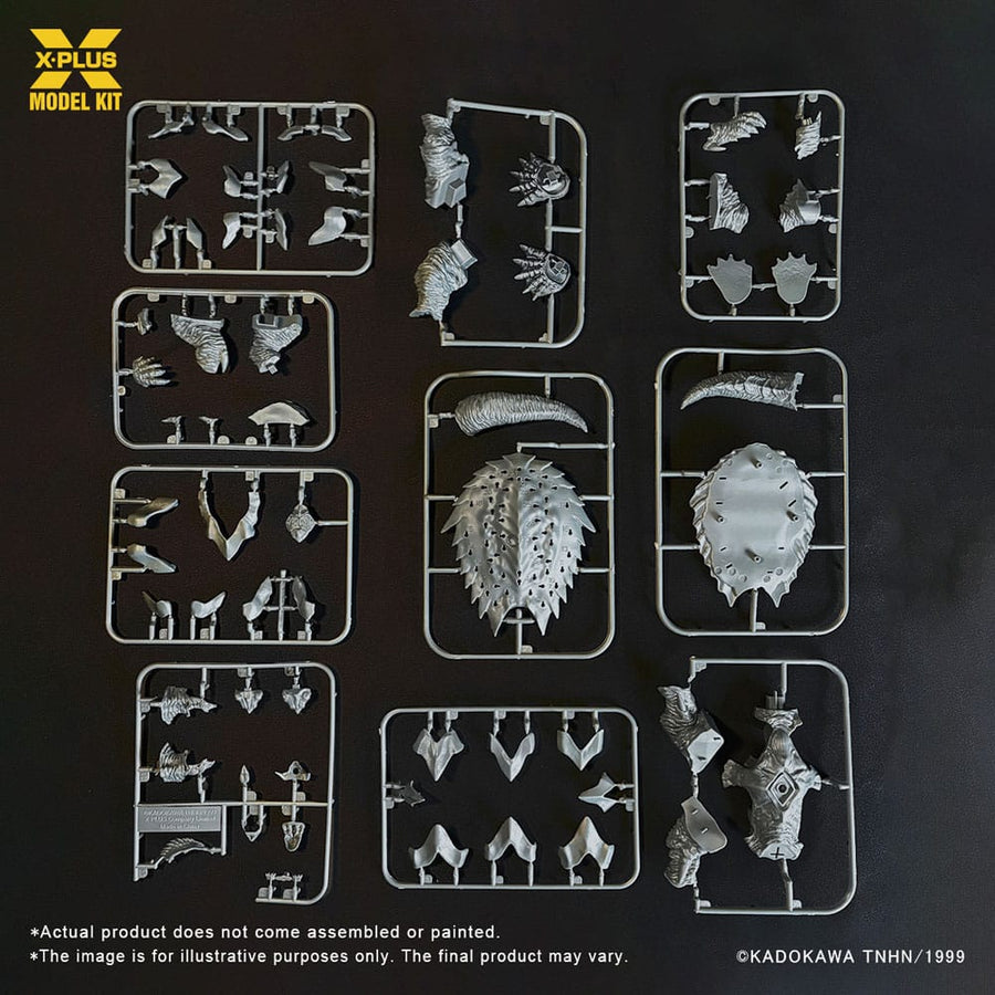 Gamera 3: Revenge of Iris Plastic Model Kit 1/700 Gamera (1999) 12 cm