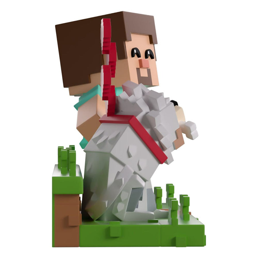 Minecraft Vinyl Figure Taming a Wolf 10 cm