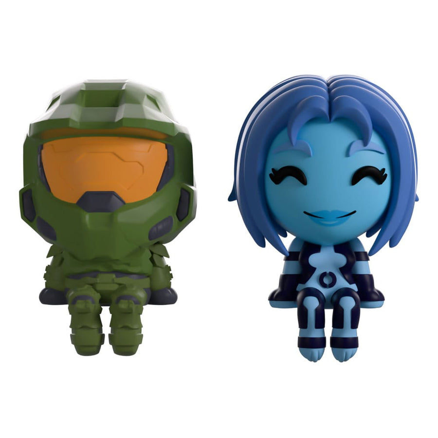 Halo Vinyl Figures The Master Chief & Cortana Monitor Buddiez