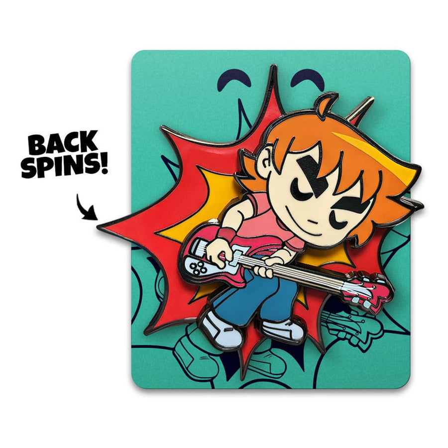 Scott Pilgrim Pin Badge Scott Playing Guitar 5 cm