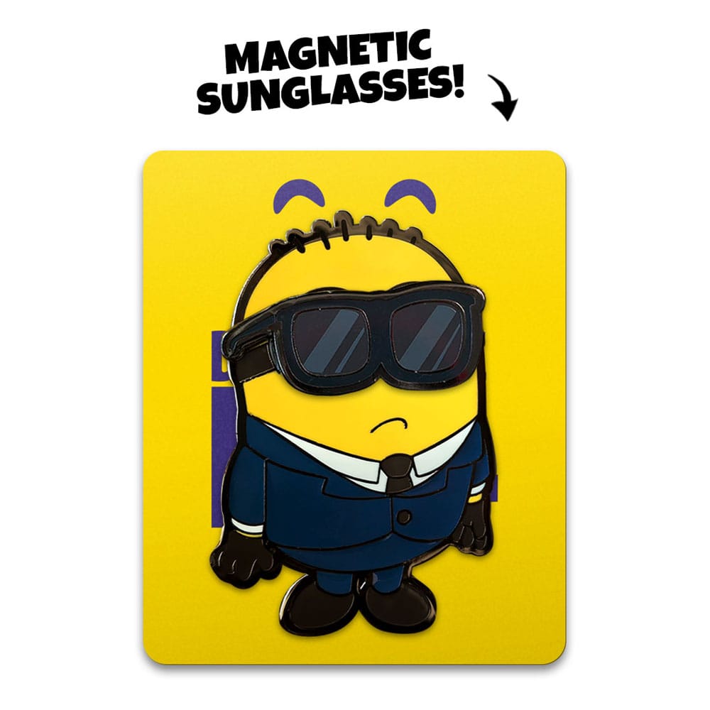 Despicable Me Pin Badge Sunglasses Suit Minion 5 cm
