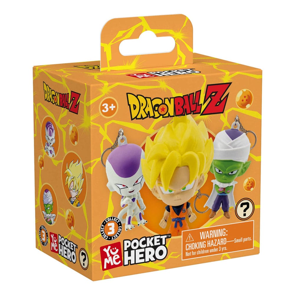 Dragon Ball Z Pocket Hero Keychain Series 1 Blind Box Display (12)