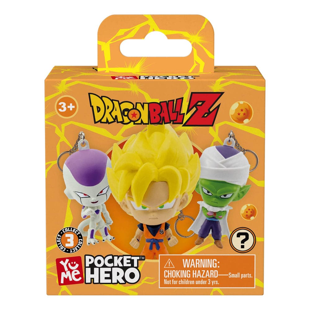 Dragon Ball Z Pocket Hero Keychain Series 1 Blind Box Display (12)