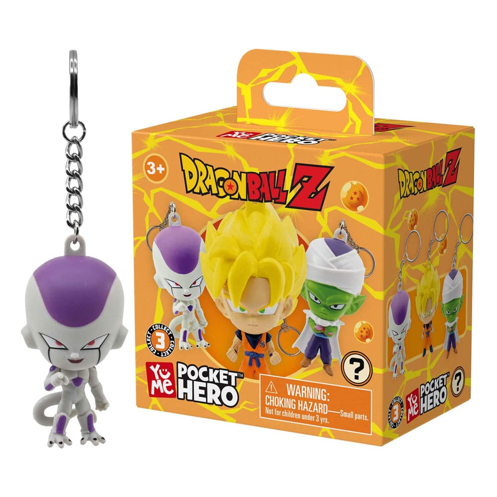 Dragon Ball Z Pocket Hero Keychain Series 1 Blind Box Display (12)