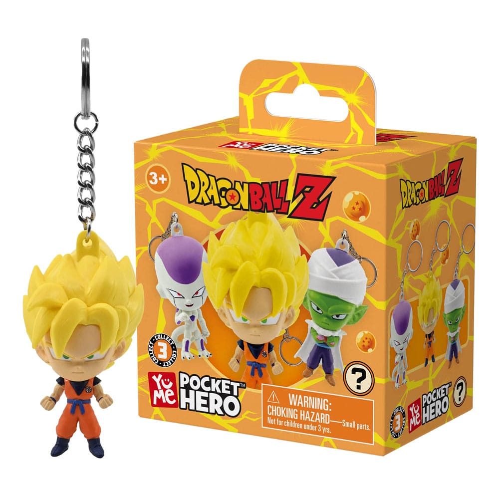 Dragon Ball Z Pocket Hero Keychain Series 1 Blind Box Display (12)