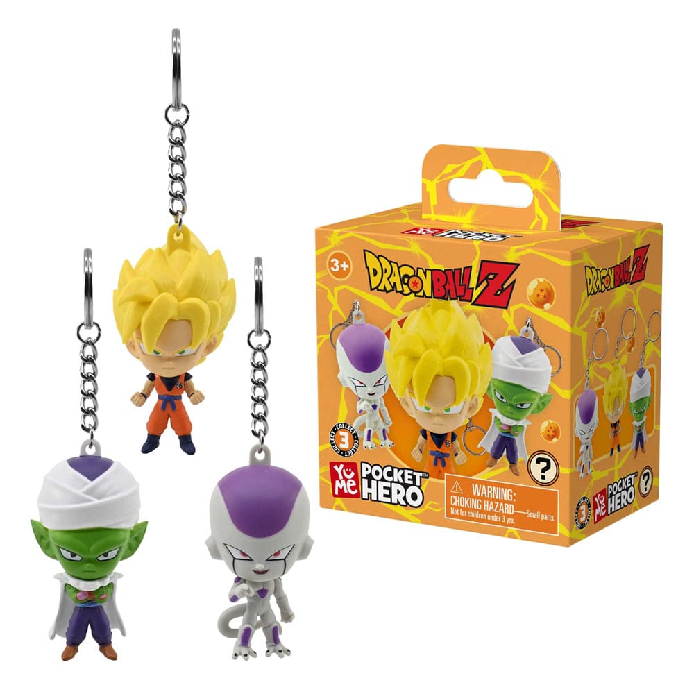 Dragon Ball Z Pocket Hero Keychain Series 1 Blind Box Display (12)