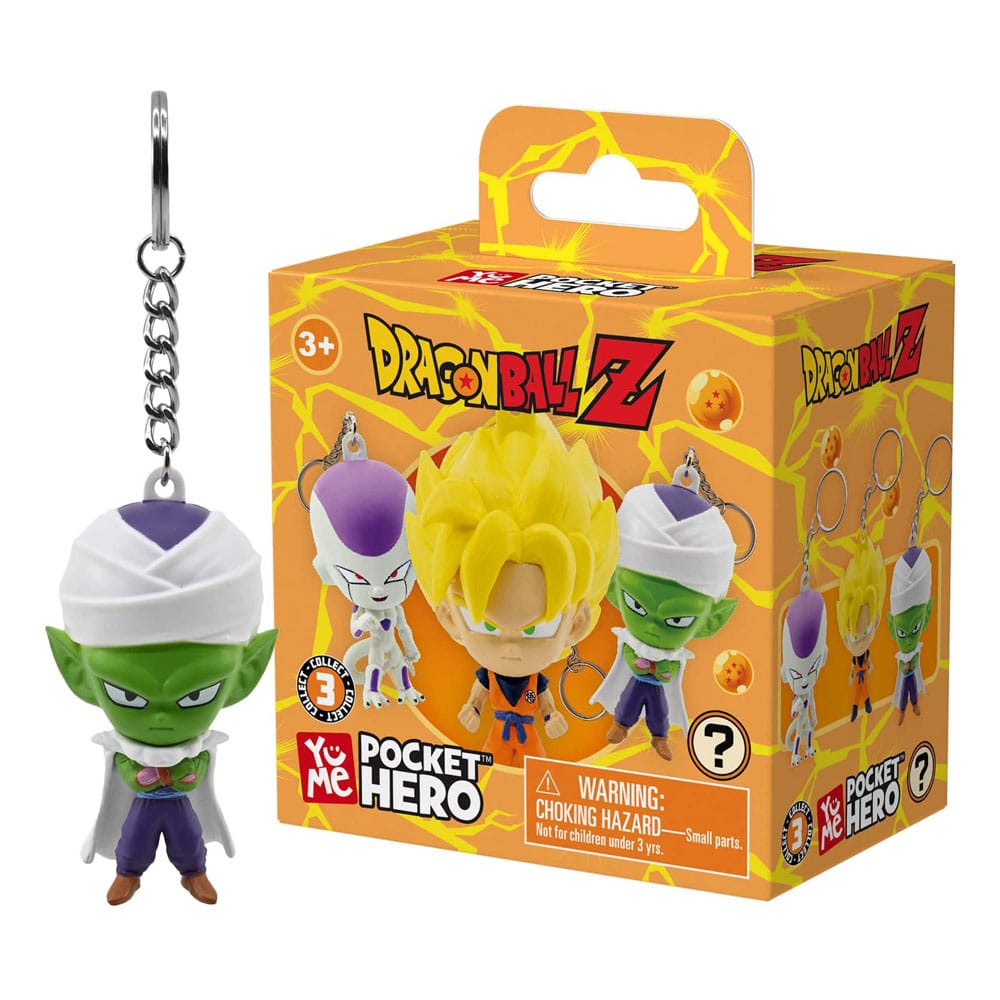 Dragon Ball Z Pocket Hero Keychain Series 1 Blind Box Display (12)