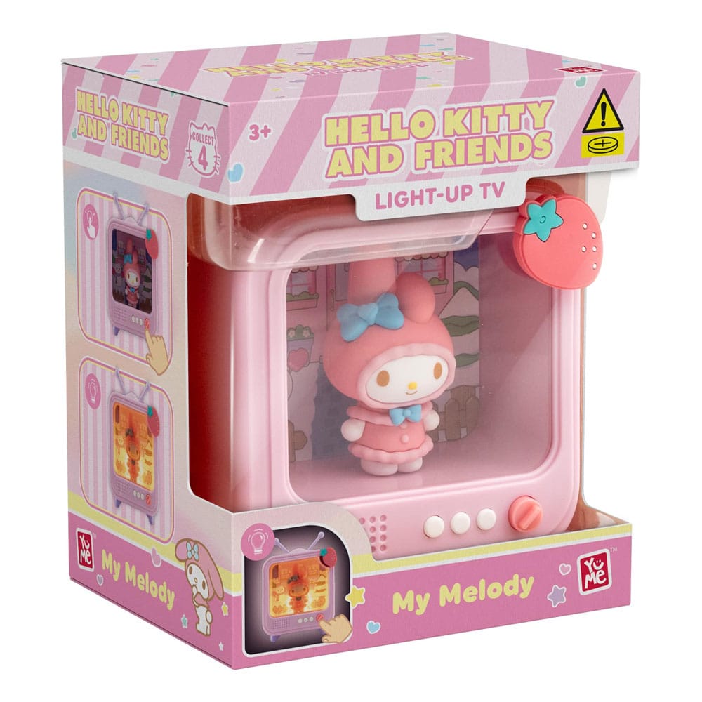 Sanrio Bedside Light TV Series Mini Figures Hello Kitty and Friends 8 cm Display (8)