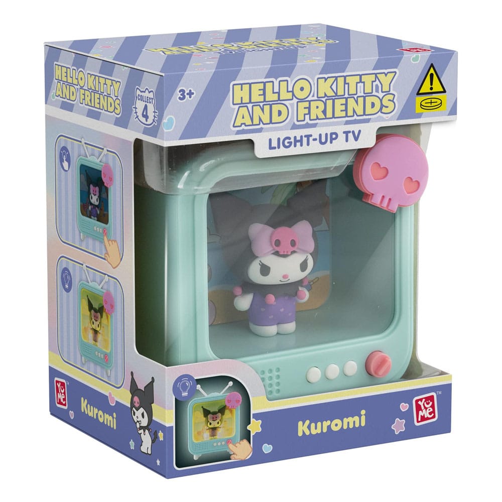 Sanrio Bedside Light TV Series Mini Figures Hello Kitty and Friends 8 cm Display (8)